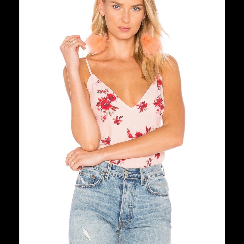 Revolve Floral Cami Tank Top